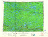 Download a high-resolution, GPS-compatible USGS topo map for Quetico, MN (1967 edition)