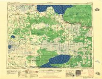 1958 Map of Roseau