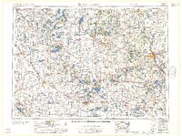 1957 Map of Saint Cloud