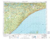 1954 Map of Two Harbors, 1975 Print
