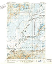 Download a high-resolution, GPS-compatible USGS topo map for Aitkin, MN (1949 edition)
