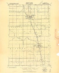 1918 Map of Marshall County, MN
