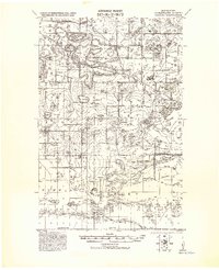 1943 Map of Bagley