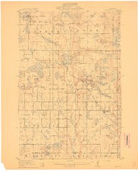 preview thumbnail of historical topo map of Barrett, MN in 1911