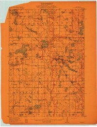 1911 Map of Pope County, MN