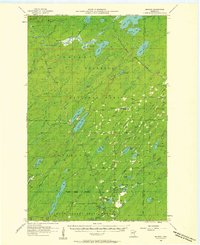 Download a high-resolution, GPS-compatible USGS topo map for Brimson, MN (1958 edition)