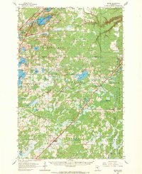 Download a high-resolution, GPS-compatible USGS topo map for Bruno, MN (1970 edition)