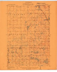 1912 Map of Stevens County, MN