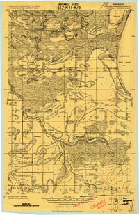 1919 Map of Churnes