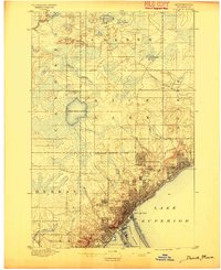 1895 Map of Duluth