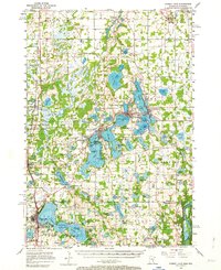 1955 Map of Forest Lake, 1964 Print
