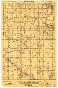 1919 Map of Fosston