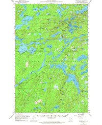 Download a high-resolution, GPS-compatible USGS topo map for Gabbro Lake, MN (1972 edition)