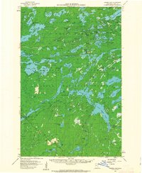 Download a high-resolution, GPS-compatible USGS topo map for Gabbro Lake, MN (1962 edition)