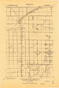 1918 Map of Greenbush, 1943 Print