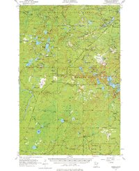 Download a high-resolution, GPS-compatible USGS topo map for Isabella, MN (1976 edition)