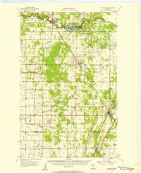 Download a high-resolution, GPS-compatible USGS topo map for Karlstad, MN (1958 edition)