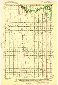 preview thumbnail of historical topo map of Kennedy, MN in 1941