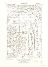 preview thumbnail of historical topo map of Koochiching County, MN in 1943