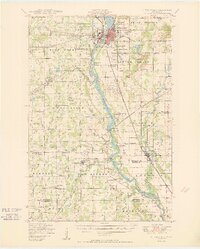 1950 Map of Little Falls