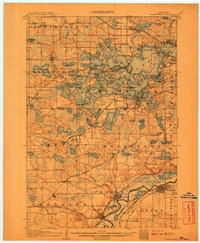 1907 Map of Minnetonka