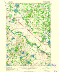 Download a high-resolution, GPS-compatible USGS topo map for Monticello, MN (1965 edition)