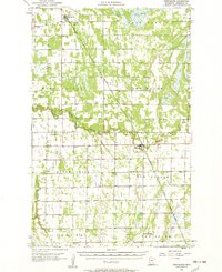 Download a high-resolution, GPS-compatible USGS topo map for Newfolden, MN (1958 edition)