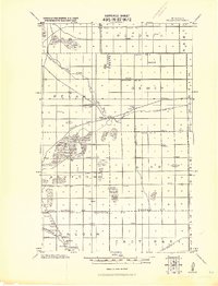 1919 Map of Kittson County, MN
