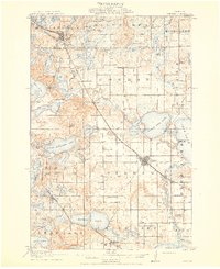 1915 Map of Perham
