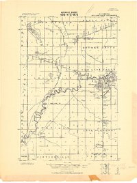 1918 Map of Red Lake Falls