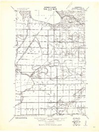 preview thumbnail of historical topo map of Marshall County, MN in 1918