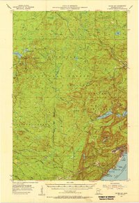 Download a high-resolution, GPS-compatible USGS topo map for Silver Bay, MN (1956 edition)