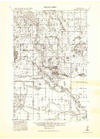 1943 Map of Solway