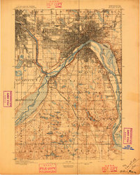 1896 Map of St. Paul