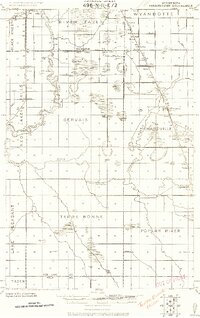 1918 Map of Terrebonne