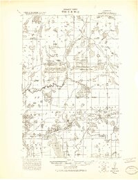 preview thumbnail of historical topo map of Itasca County, MN in 1920
