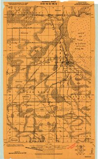 1918 Map of Warroad