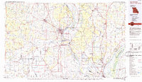 preview thumbnail of historical topo map of Cape Girardeau, MO in 1984
