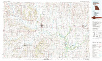 1981 Map of Braymer, MO