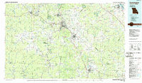 Download a high-resolution, GPS-compatible USGS topo map for Farmington, MO (1986 edition)