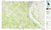 Download a high-resolution, GPS-compatible USGS topo map for Festus, MO (1987 edition)
