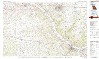 Download a high-resolution, GPS-compatible USGS topo map for Jefferson City, MO (1983 edition)
