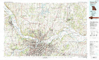 preview thumbnail of historical topo map of Kansas City, KS in 1983
