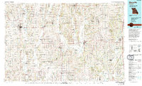 preview thumbnail of historical topo map of Maryville, MO in 1986