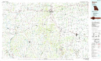 Download a high-resolution, GPS-compatible USGS topo map for Moberly, MO (1985 edition)