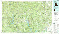 preview thumbnail of historical topo map of Piedmont, MO in 1986