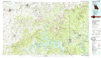 Download a high-resolution, GPS-compatible USGS topo map for Table Rock Lake, MO (1985 edition)