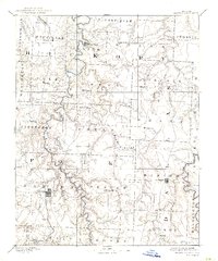 1892 Map of Bolivar, 1938 Print