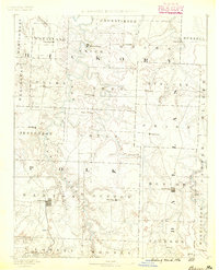 1884 Map of Bolivar