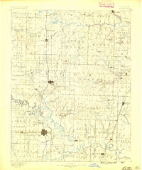 1887 Map of Butler